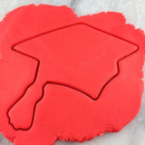 Graduation Cap Outline Cookie Cutter #1 - School / Grad