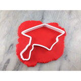 Graduation Cap Outline Cookie Cutter #1 - School / Grad