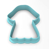 Graduation Gown Cookie Cutter | Stamp | Stencil #1