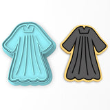 Graduation Gown Cookie Cutter | Stamp | Stencil #1