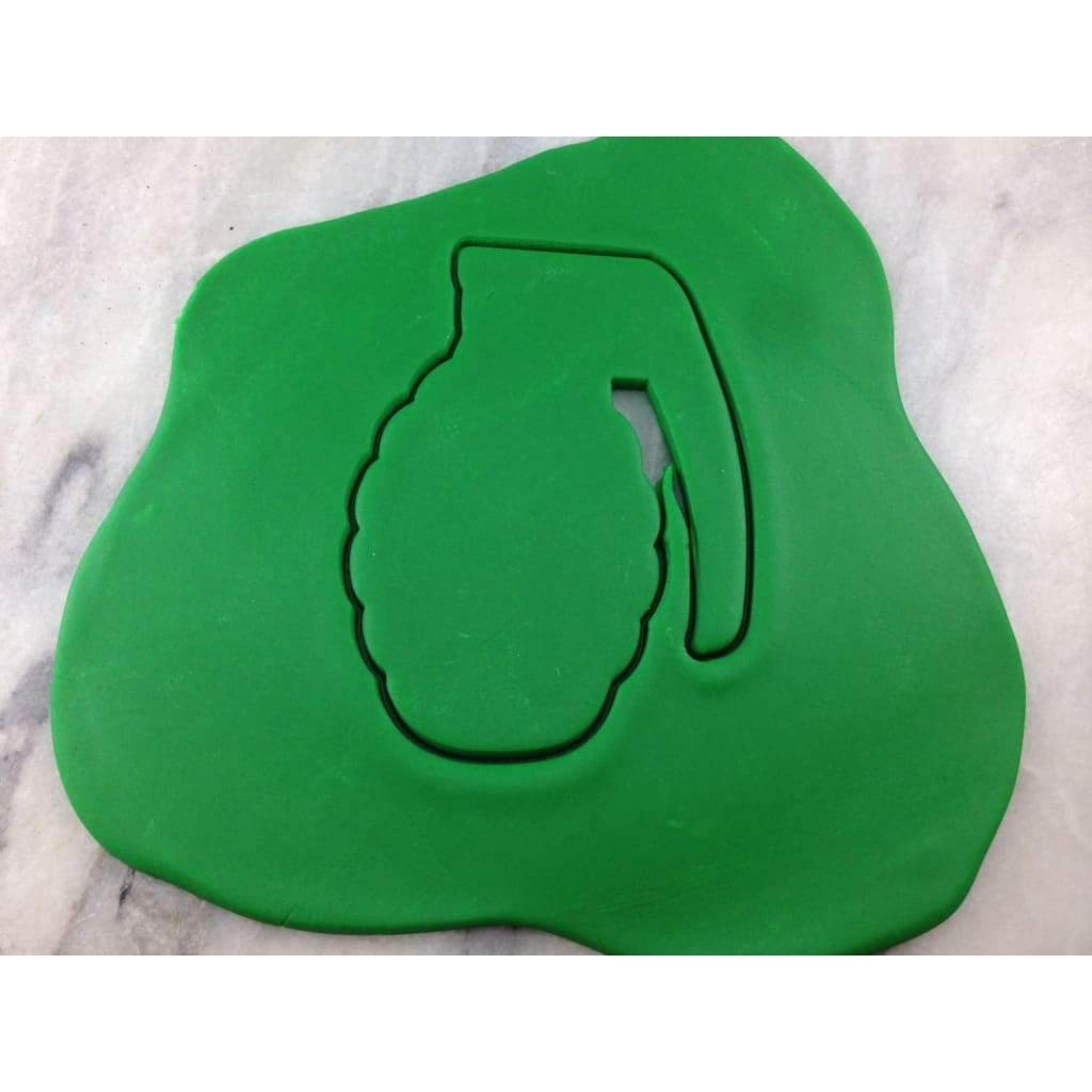 Grenade Cookie Cutter Outline Boys/ Army / Outdoorsman Cookie Cutter Lady 