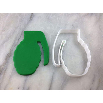 Grenade Cookie Cutter Outline Boys/ Army / Outdoorsman Cookie Cutter Lady 