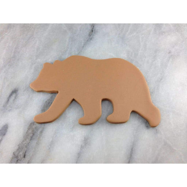 Grizzly Bear Cookie Cutter Outline #1