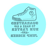 Guaranteed to Make a Kid Run Faster Cookie Cutter | Stamp | Stencil #1 4th of july Cookie Cutter Lady MINI - 2 Inches (5cm) Debosser ONLY 