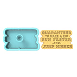 Guaranteed to Make a Kid Run Faster Cookie Cutter | Stamp | Stencil #2 4th of july Cookie Cutter Lady 