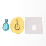 Guitar Cookie Cutter | Stamp | Stencil #1