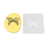 Hair Bow Cookie Cutter | Stamp | Stencil #1 Cookie Cutter Lady 2 Inch Small Cupcake Stamp Only Yes
