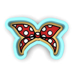 Hair Bow Cookie Cutter | Stamp | Stencil #1 Cookie Cutter Lady 