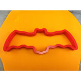 Halloween Bat Cookie Cutter Outline Halloween / Fall Cookie Cutter Lady 