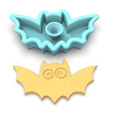 Halloween Bat Cookie Cutter | Stamp | Stencil #2