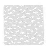 Halloween Bat Pattern Stencil Cookie Cutter Lady 
