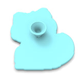 Halloween Cat Cookie Cutter | Stamp | Stencil #1 Halloween / Fall Cookie Cutter Lady 2 Inch Small Cupcake Stamp Only No