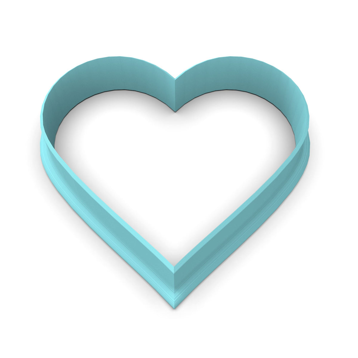Halloween Heart Cookie Cutter | Stamp | Stencil #1