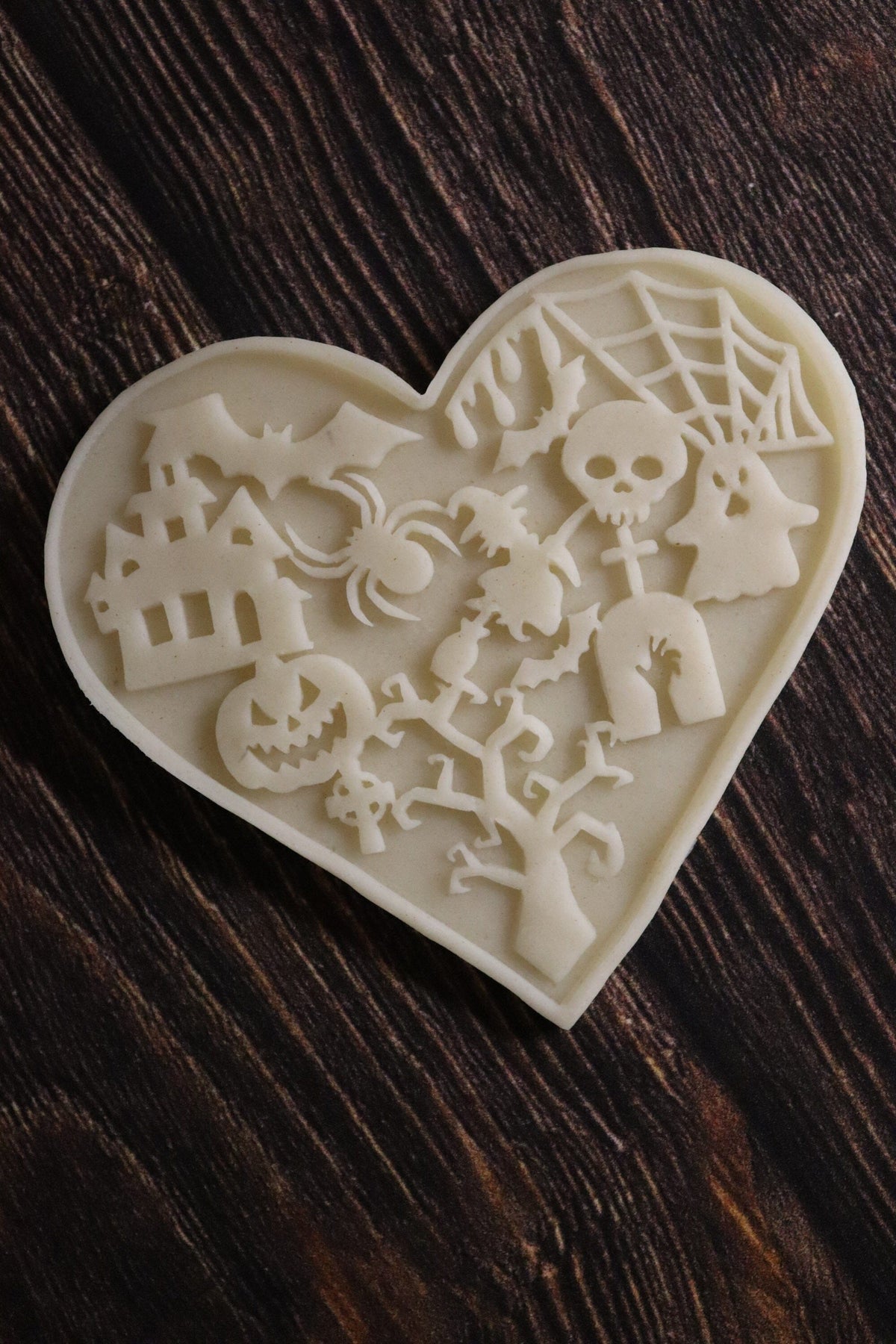 Halloween Heart Cookie Cutter | Stamp | Stencil #1 Halloween / Fall Cookie Cutter Lady 