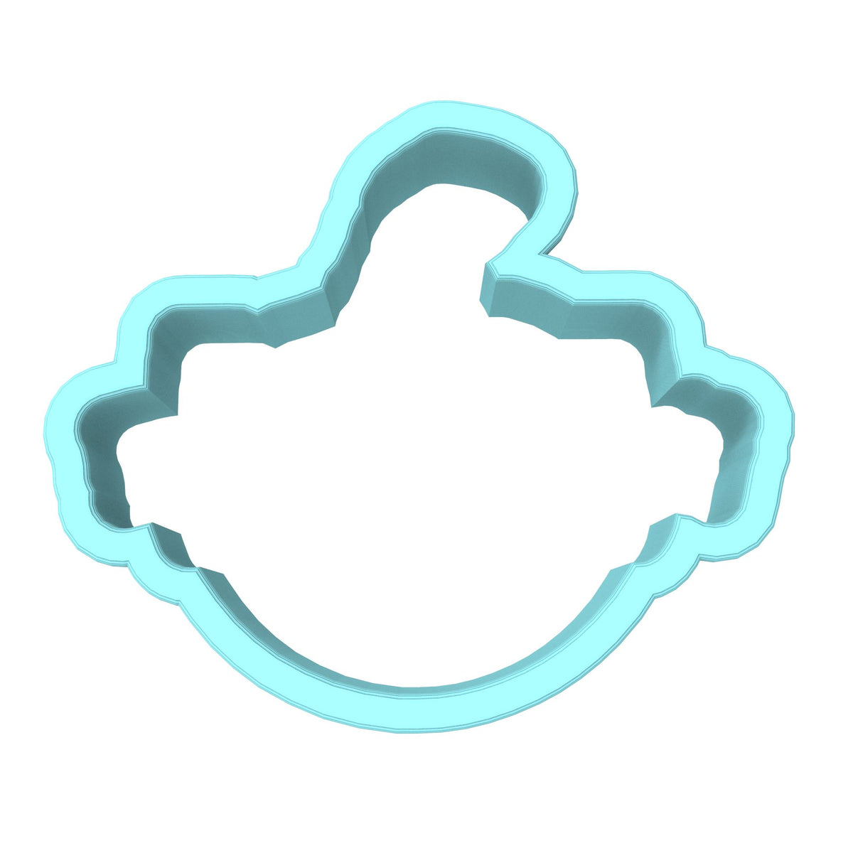 Halloween University Cookie Cutter | Stamp | Stencil #1