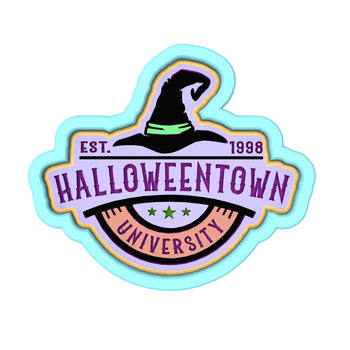 Halloween University Cookie Cutter | Stamp | Stencil #1