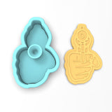 Handgun Cookie Cutter | Stamp | Stencil #1