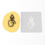 Handgun Cookie Cutter | Stamp | Stencil #1