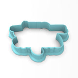 Happy 1st Birthday Cookie Cutter | Stamp | Stencil #1