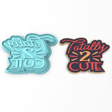 Happy 2nd Birthday Cookie Cutter | Stamp | Stencil #1