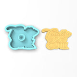 Happy 2nd Birthday Cookie Cutter | Stamp | Stencil #1