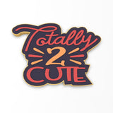 Happy 2nd Birthday Cookie Cutter | Stamp | Stencil #1