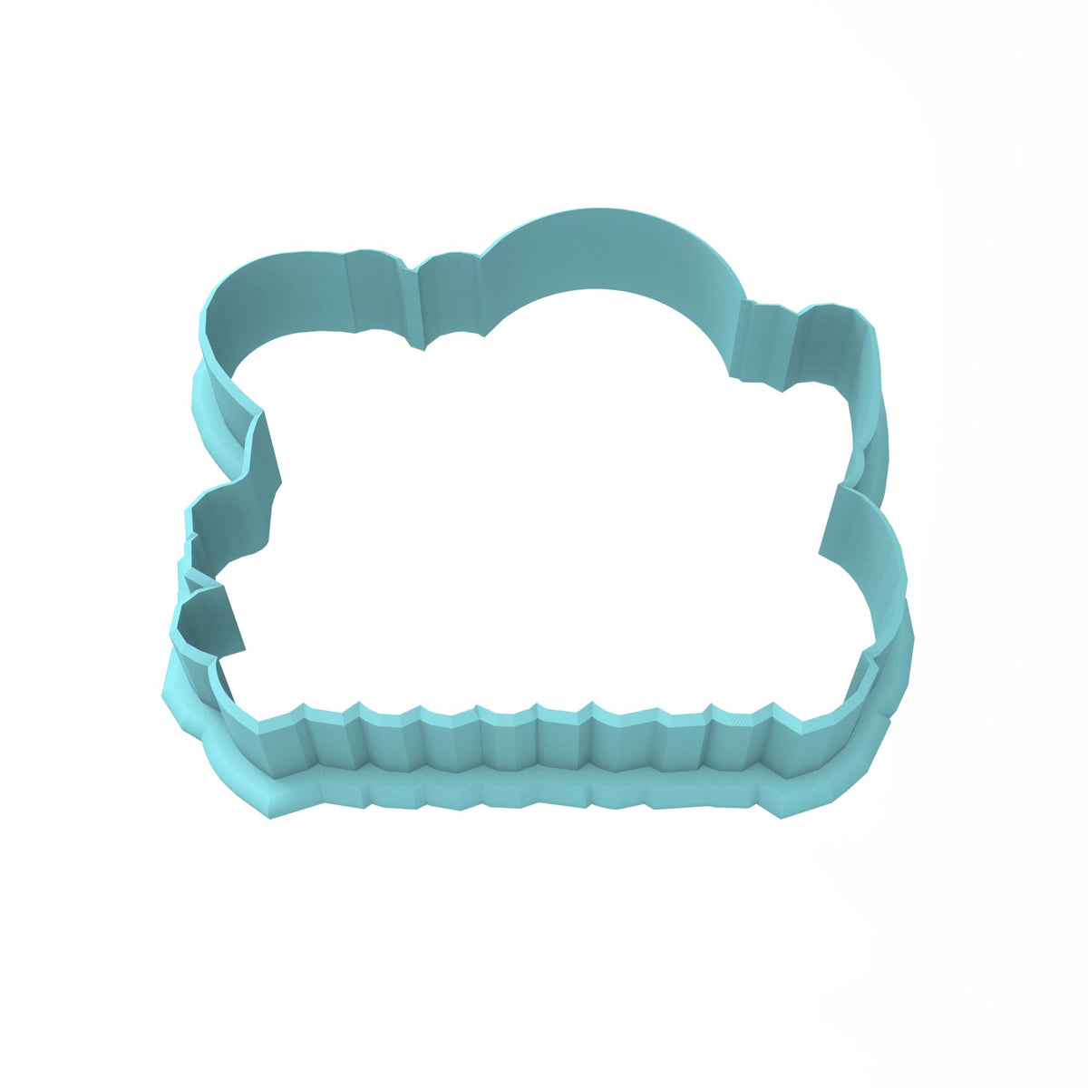 Happy 4th Birthday Cookie Cutter | Stamp | Stencil #1