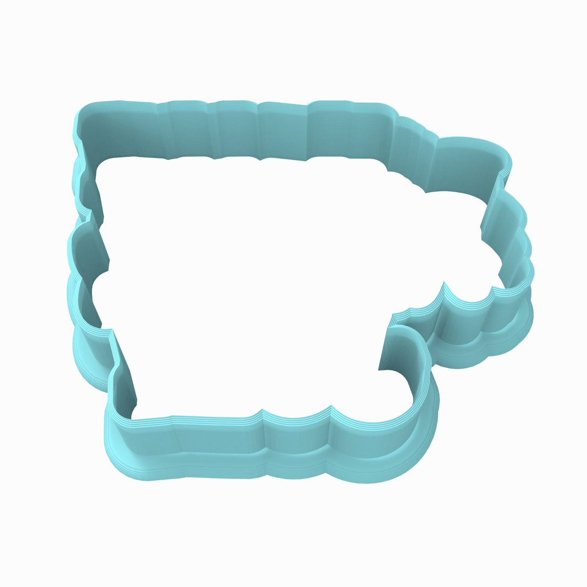 Happy 4th of July Cookie Cutter | Stamp | Stencil #1