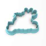 Happy 6th Birthday Cookie Cutter | Stamp | Stencil #1