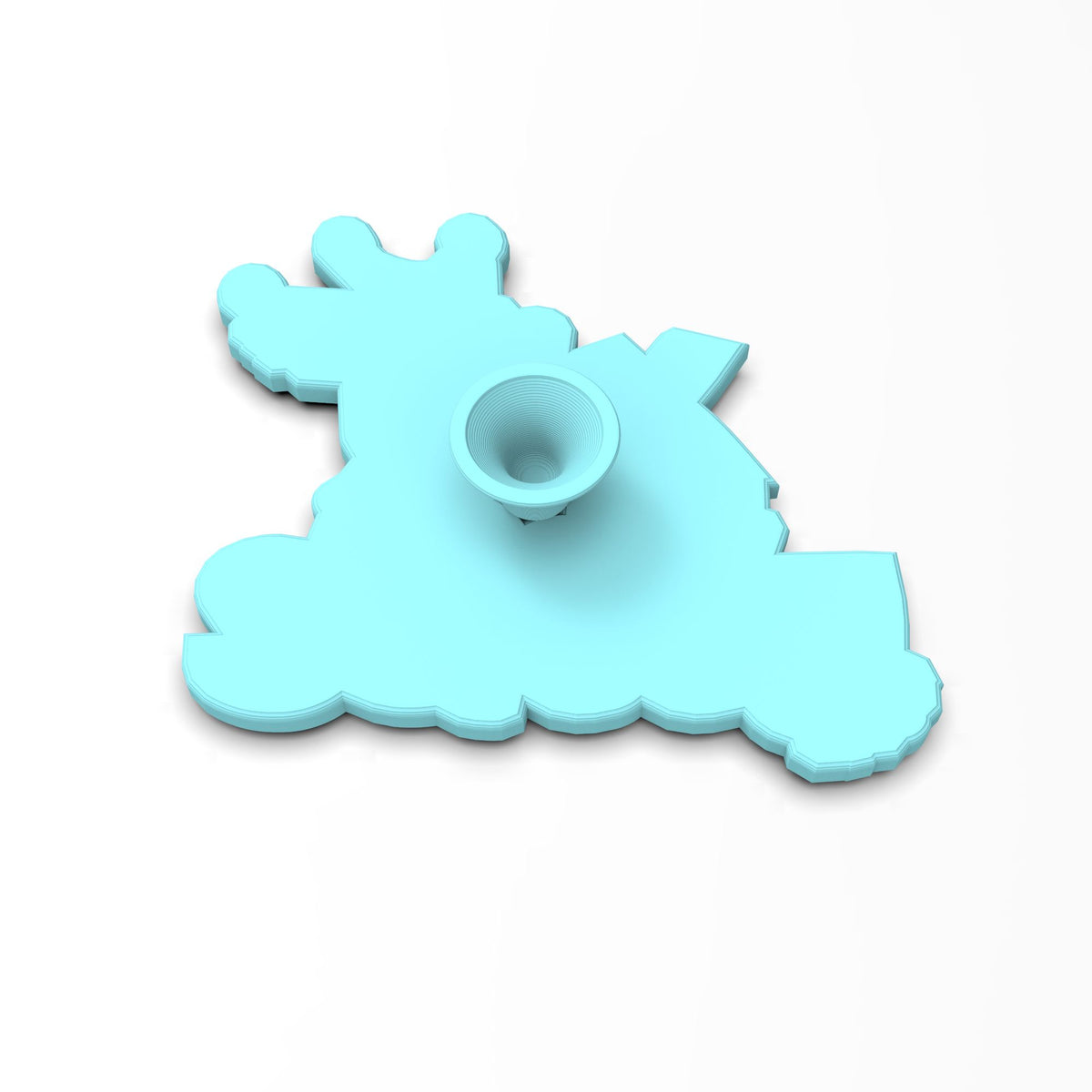 Happy 6th Birthday Cookie Cutter | Stamp | Stencil #1