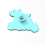 Happy 6th Birthday Cookie Cutter | Stamp | Stencil #1