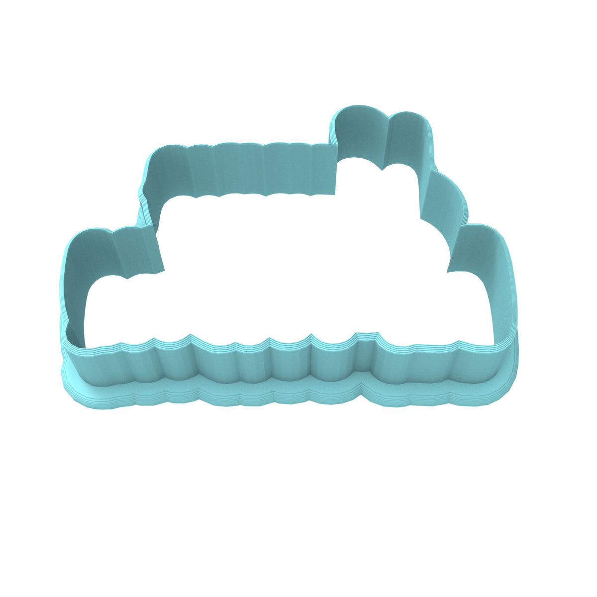 Happy Birthday Cookie Cutter | Stamp | Stencil #4