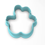 Happy Easter Bunny Cookie Cutter | Stamp | Stencil #1