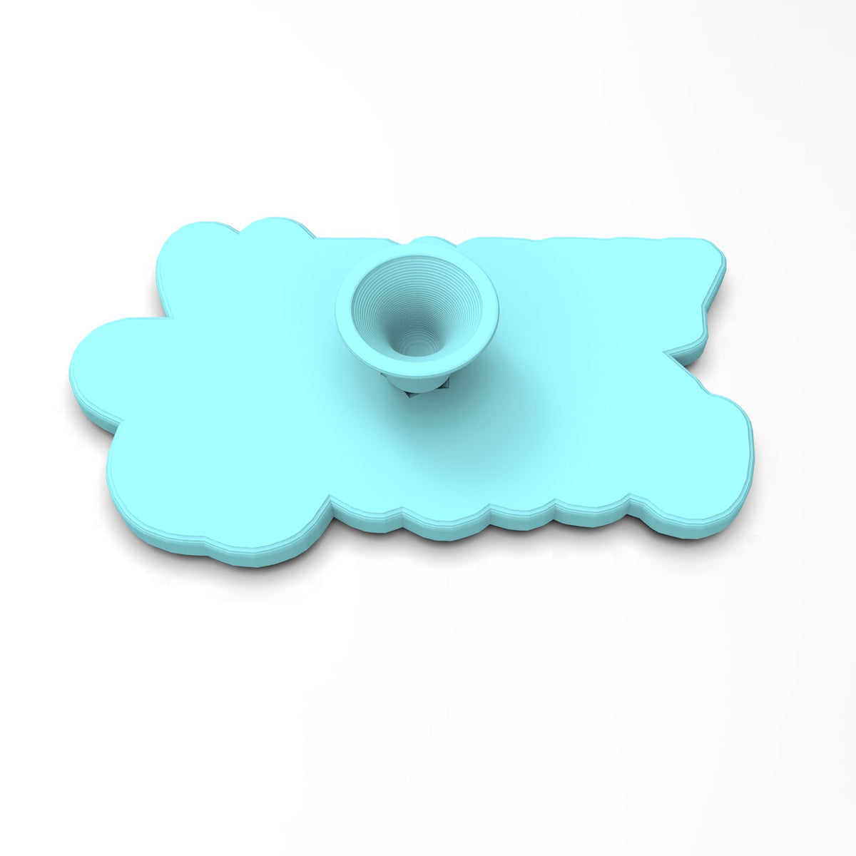 Happy Easter Bunny Ears Cookie Cutter | Stamp | Stencil #1