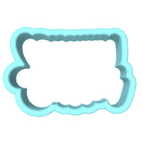 Happy Easter Bunny Ears Hearts Cookie Cutter | Stamp | Stencil Animals & Dinosaurs Cookie Cutter Lady MINI - 2 Inches (5cm) Cookie Cutter ONLY (Outline) 