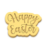Happy Easter Cookie Cutter Stamp & Outline #1