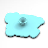 Happy Easter Cookie Cutter Stamp & Outline #1