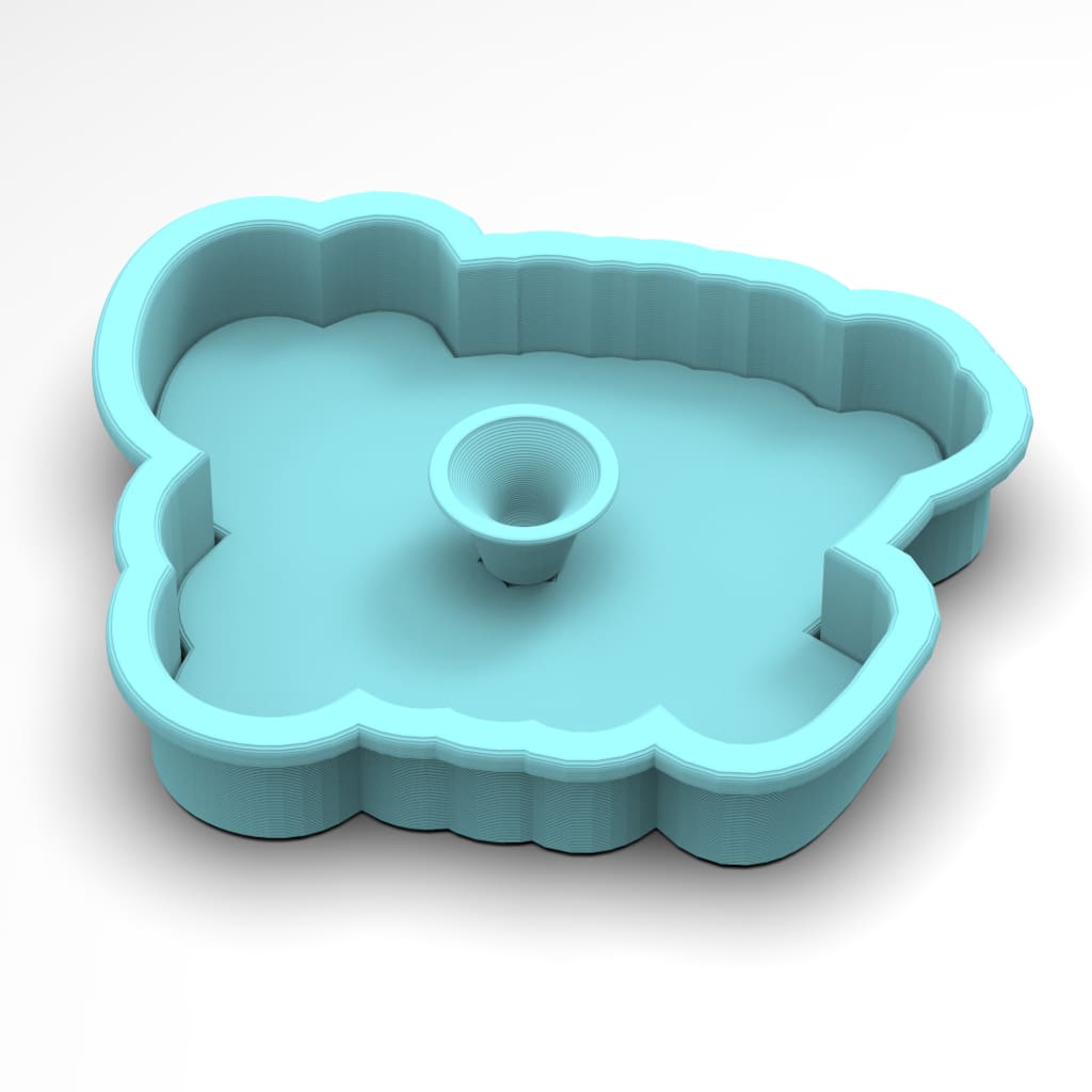 Happy Easter Cookie Cutter Stamp & Outline #1