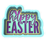 Happy Easter Cookie Cutter | Stamp | Stencil #B Animals & Dinosaurs Cookie Cutter Lady 