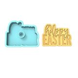 Happy Easter Cookie Cutter | Stamp | Stencil #B Animals & Dinosaurs Cookie Cutter Lady 