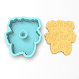 Happy Father's Day Cookie Cutter | Stamp | Stencil #1