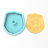 Happy Friendsgiving Cookie Cutter | Stamp | Stencil #1