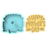 Happy Mother's Day Arrow Cookie Cutter | Stamp | Stencil Animals & Dinosaurs Cookie Cutter Lady 