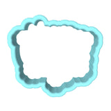 Happy Mother's Day Flowers Cookie Cutter | Stamp | Stencil Animals & Dinosaurs Cookie Cutter Lady MINI - 2 Inches (5cm) Cookie Cutter ONLY (Outline) 