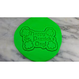 Happy St. Patrick's Day Cookie Cutter  Stamp & Outline #1
