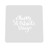 Happy St. Patrick's Day Cookie Cutter | Stamp | Stencil #3 Cookie Cutter Lady MINI - 2 Inches (5cm) Stencil ONLY 