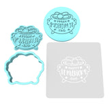 Happy St. Patrick's Day Pot of Gold Cookie Cutter | Stamp | Stencil #1 Cookie Cutter Lady MINI - 2 Inches (5cm) **FULL SET BUNDLE** Cutter + Stamp + Stencil + Debosser **BEST DEAL** 