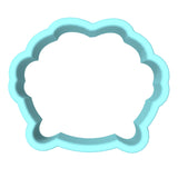 Happy St. Patrick's Day Pot of Gold Cookie Cutter | Stamp | Stencil #1 Cookie Cutter Lady MINI - 2 Inches (5cm) Cookie Cutter ONLY (Outline) 