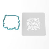 Happy St. Patrick's Day Y'All Cookie Cutter | Stamp | Stencil #1