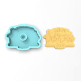 Happy Valentine's Day Dots Cookie Cutter | Stamp | Stencil #1